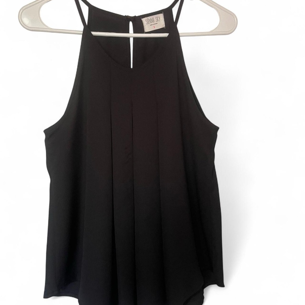 Sienna Sky Black Blouse Women's Top